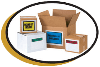 Packing List Envelopes